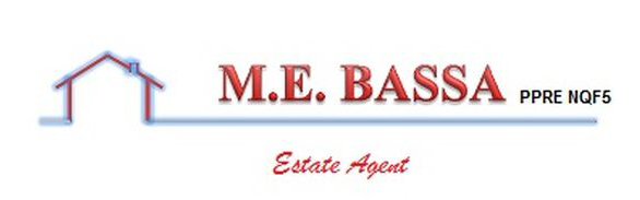 M.E. Bassa, Estate Agency Logo